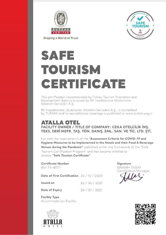 Atalla Hotel Antalya Exterior photo